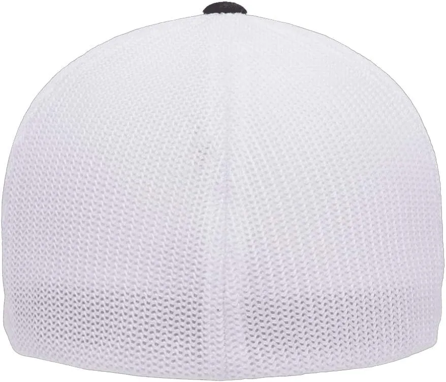 1960-64 Corvair Convertible Outline Design Flexfit Trucker Mesh Fitted Cap