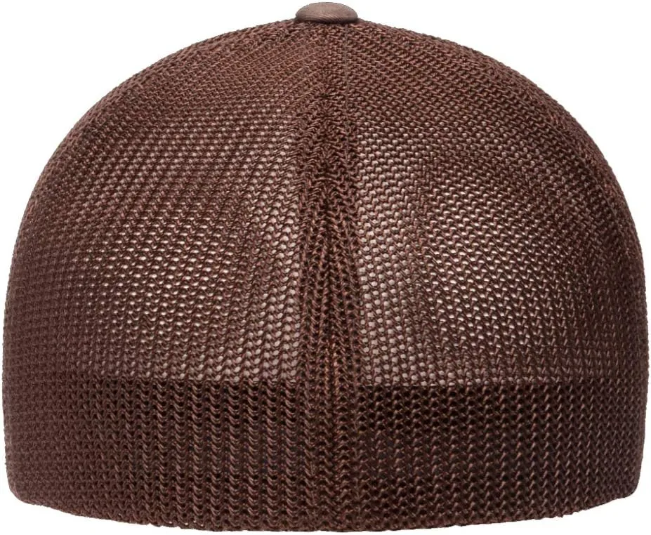 1960-64 Corvair Convertible Outline Design Flexfit Trucker Mesh Fitted Cap