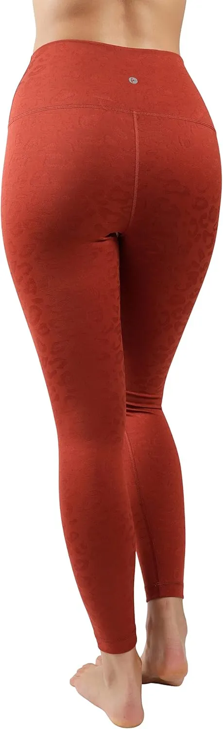 90 Degree By Reflex High Waist Tummy Control Squat Proof Ankle Length Printed Leggings