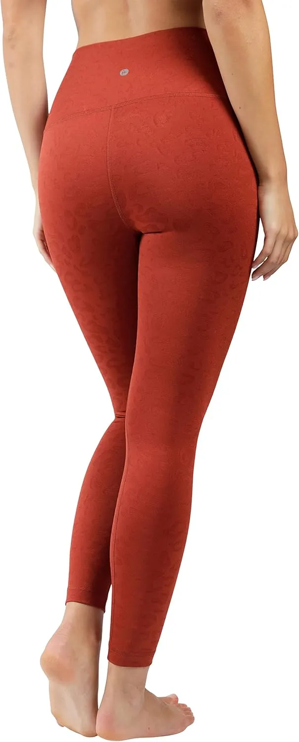 90 Degree By Reflex High Waist Tummy Control Squat Proof Ankle Length Printed Leggings