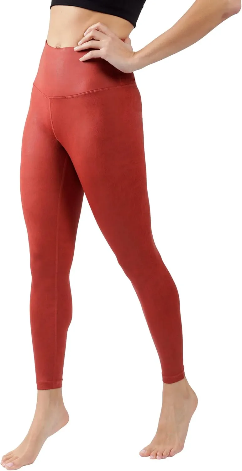 90 Degree By Reflex Womens High Waist Squat Proof Ankle Length Printed Leggings