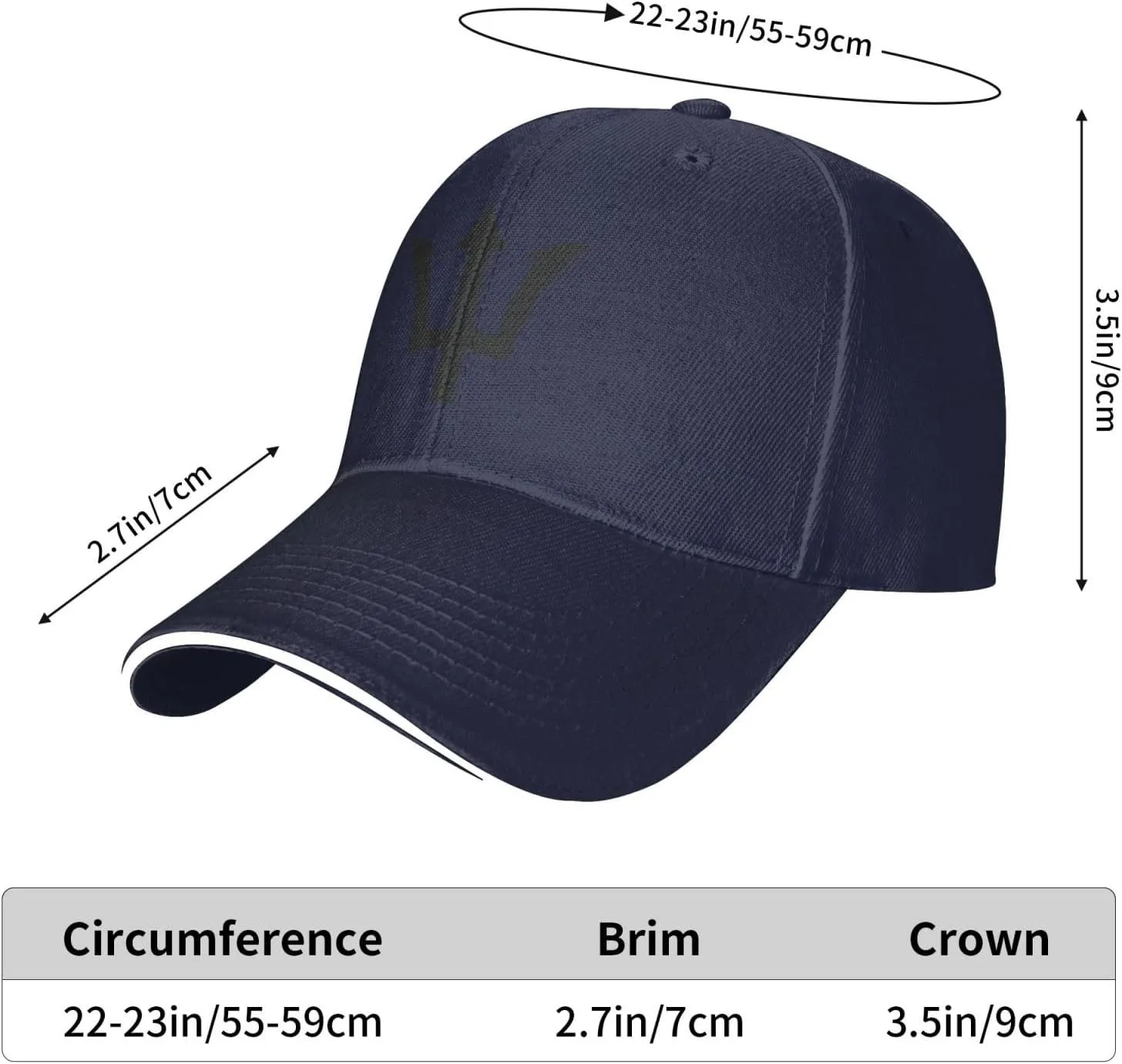 Barbados Flag Baseball Cap Mens and Womens Crisp Practical Hip hop caps