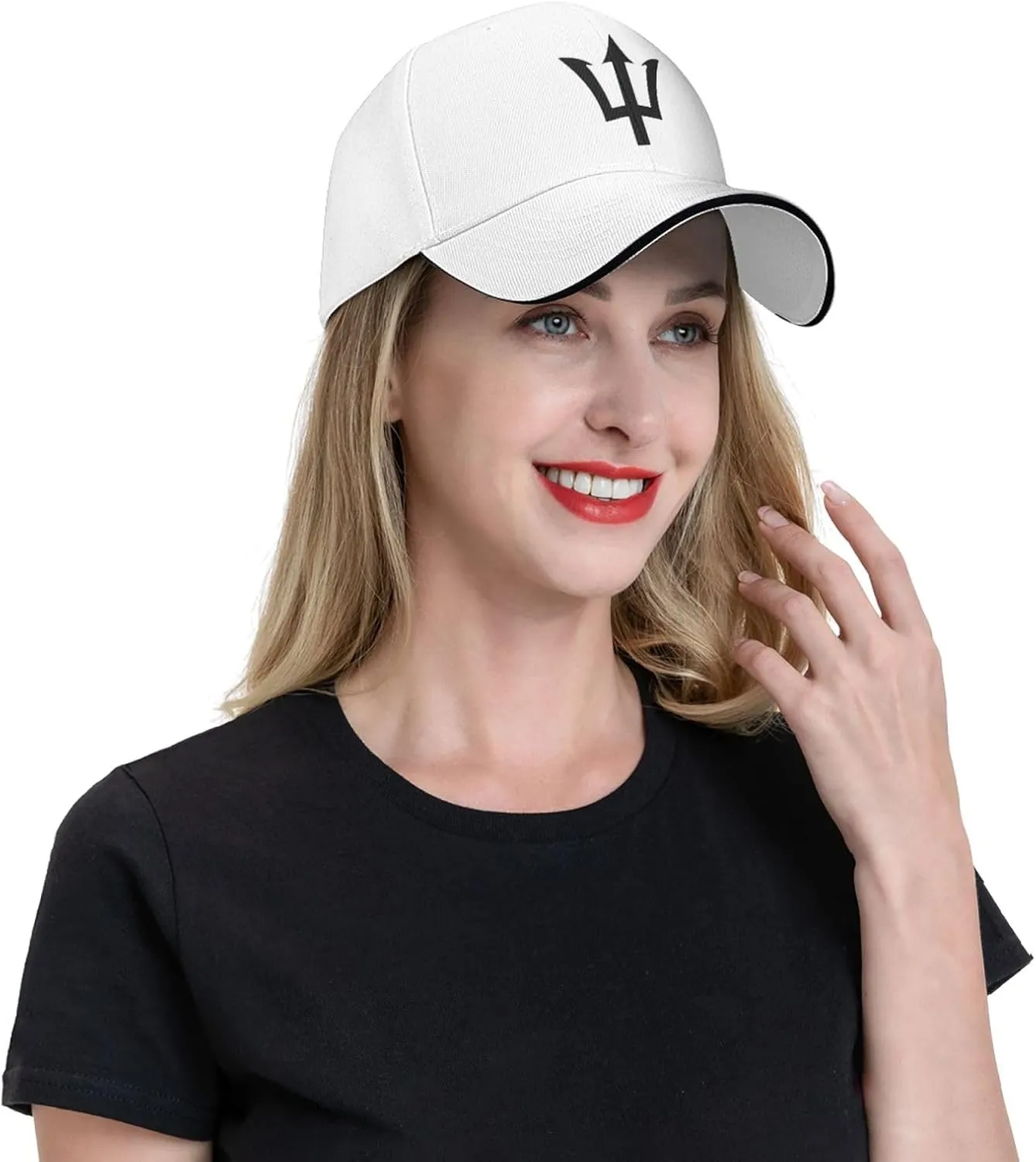 Barbados Flag Baseball Cap Mens and Womens Crisp Practical Hip hop caps