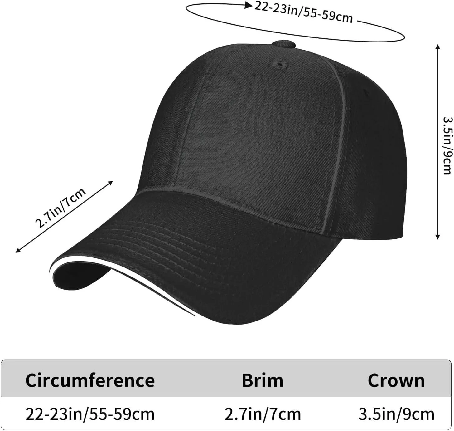 Barbados Flag Baseball Cap Mens and Womens Crisp Practical Hip hop caps
