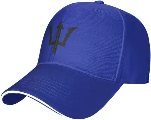 Barbados Flag Baseball Cap Mens and Womens Crisp Practical Hip hop caps