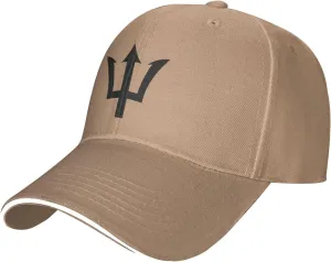 Barbados Flag Baseball Cap Mens and Womens Crisp Practical Hip hop caps