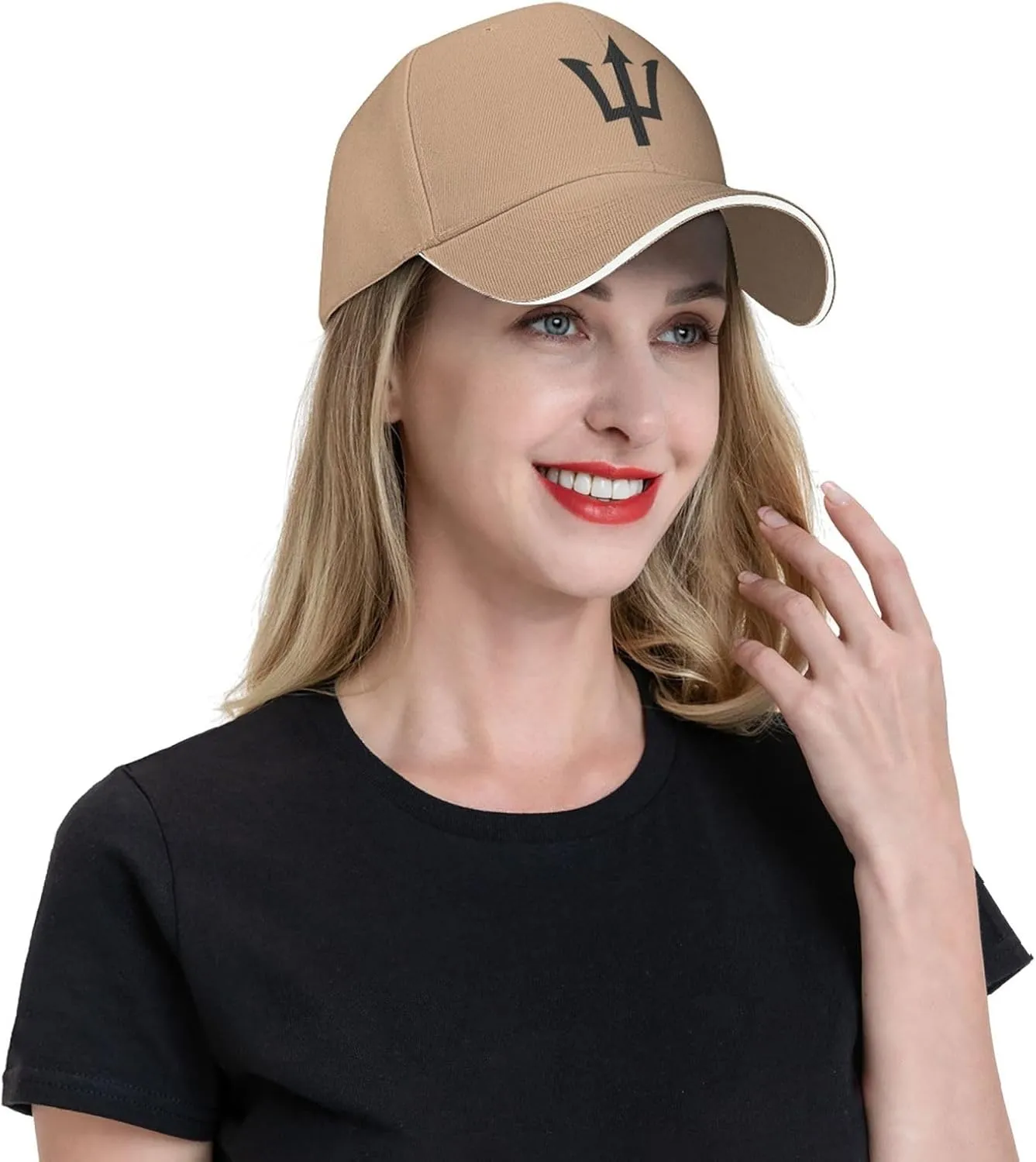 Barbados Flag Baseball Cap Mens and Womens Crisp Practical Hip hop caps