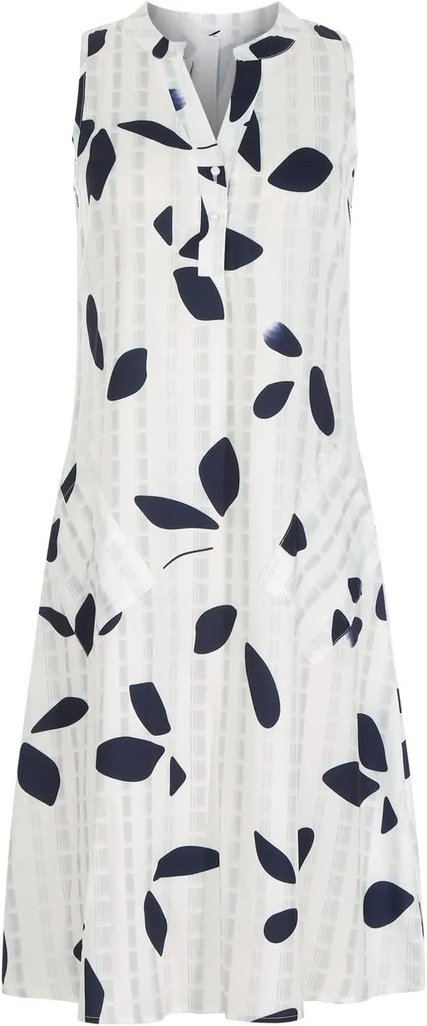 Beach Dresses for Women,2023 Summer Trendy Floral Flowy Ruched Boho Dress,Ladies Casual Maxi Dress with Pockets