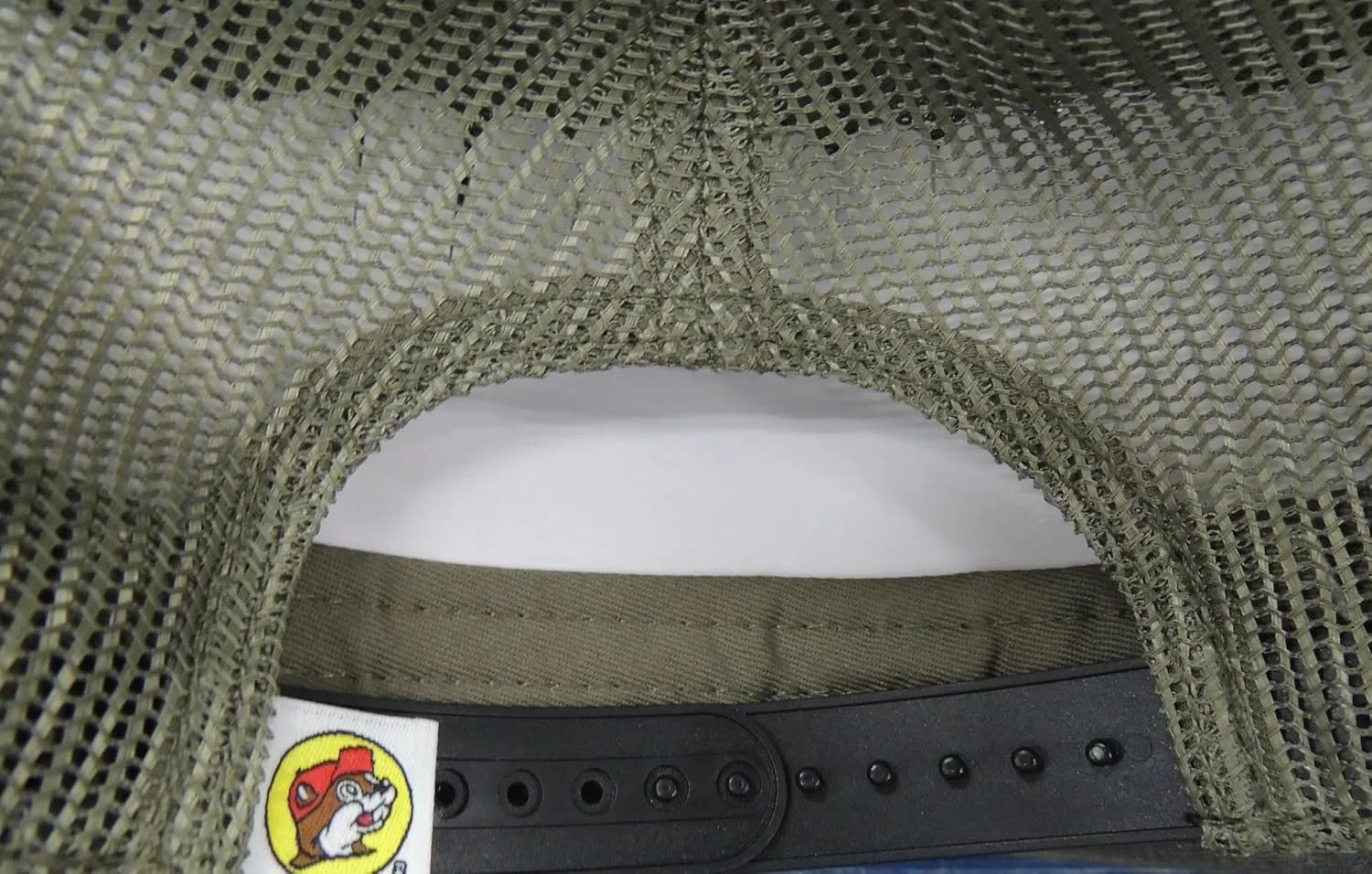 Buc-ee's Adjustable Snapback Trucker Hat The Beaver Logo Embroidered on Front, One Size Fits All