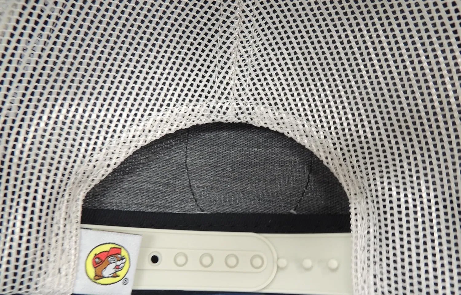Buc-ee's Adjustable Snapback Trucker Hat The Beaver Logo Embroidered on Front, One Size Fits All