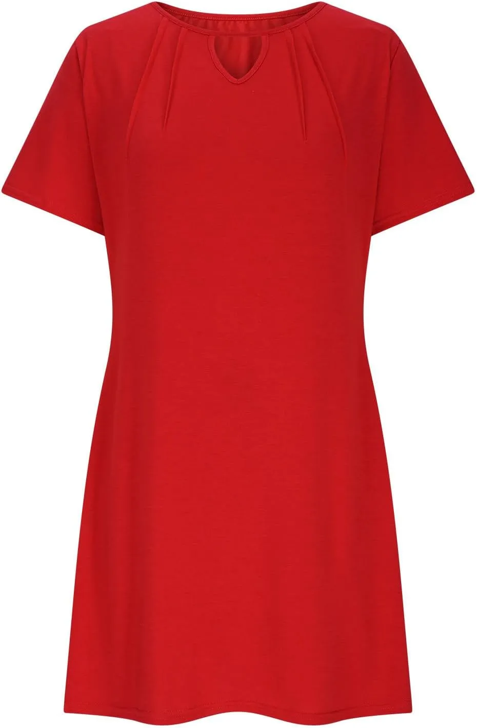 Casual Keyhole Dress for Women Summer Dress Vestidos Elegantes de Mujer para Fiesta Wedding Guest