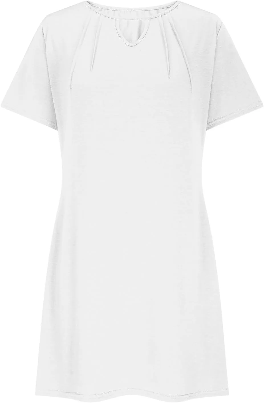 Casual Keyhole Dress for Women Summer Dress Vestidos Elegantes de Mujer para Fiesta Wedding Guest