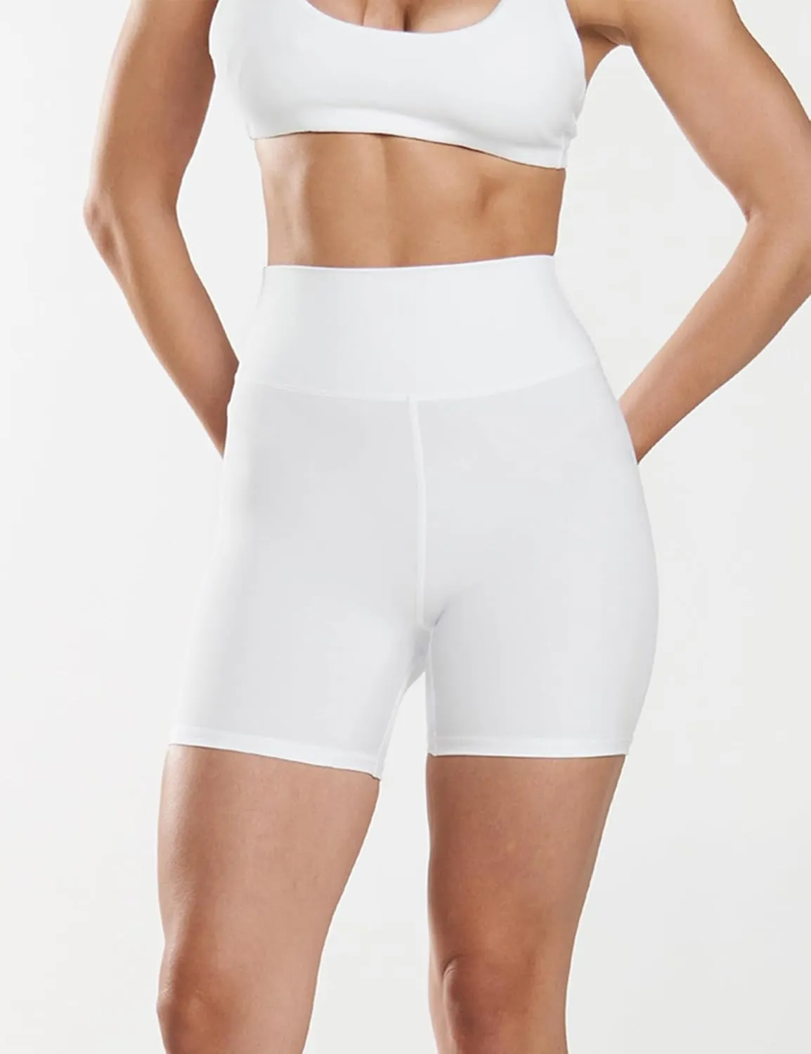 CHARMKING High Waisted Biker Shorts for Women - 5"/8" Tummy Control, Ultra-Comfort for Workouts, Yoga & Daily Wear