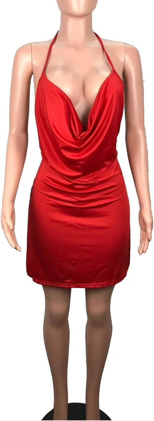Cocoinsity Womens Party Dress Bodycon Long Sleeve Leopard Sheer Backless Mini Clubwear Dresses