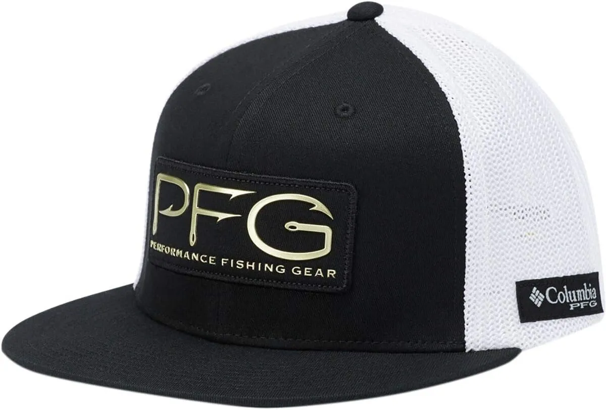 Columbia PFG Mesh Flat Brim Ball Cap