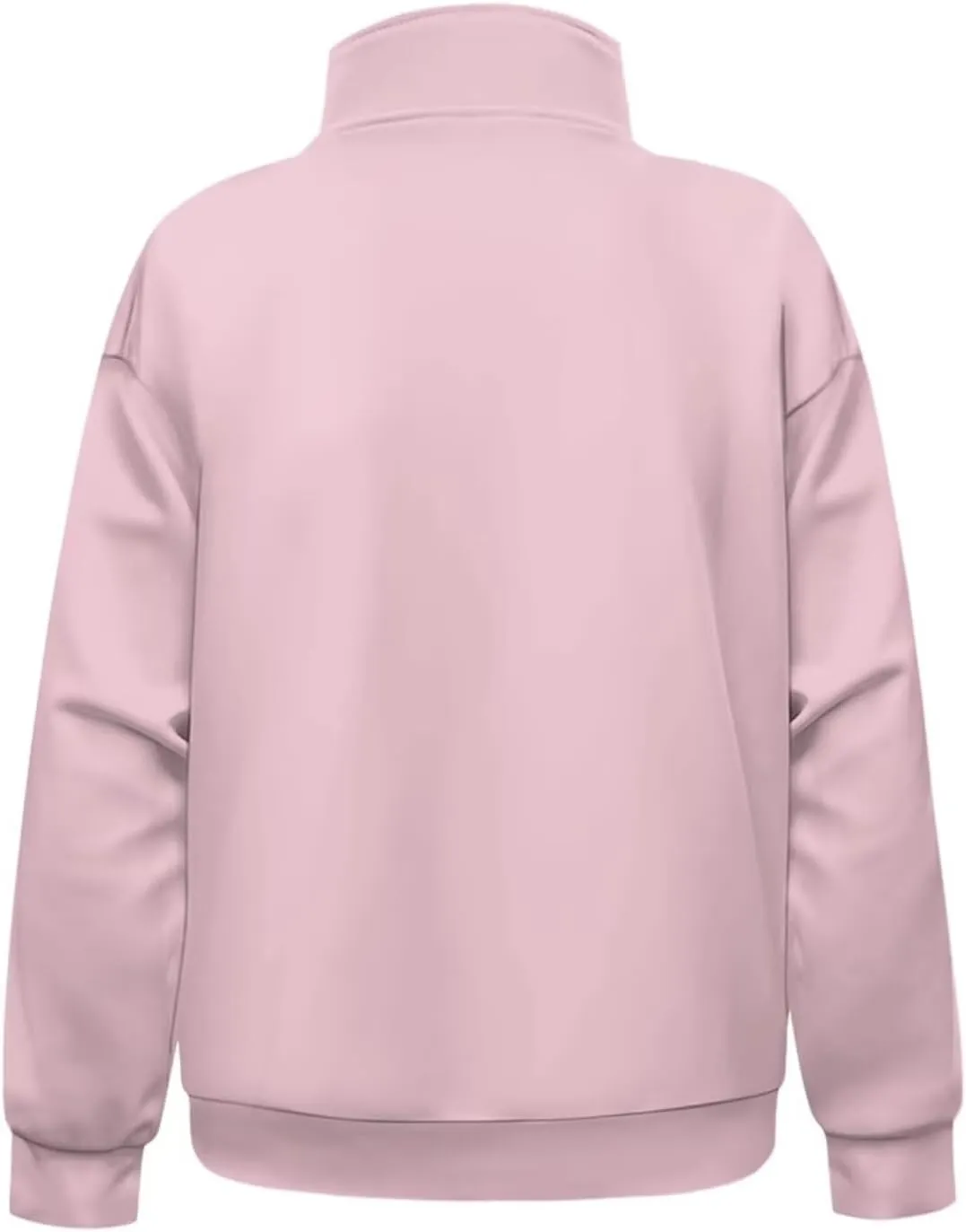DISNIMO Fall Outfits for Women 2024 Sweatshirts Half Zip Pullover Cropped Tops