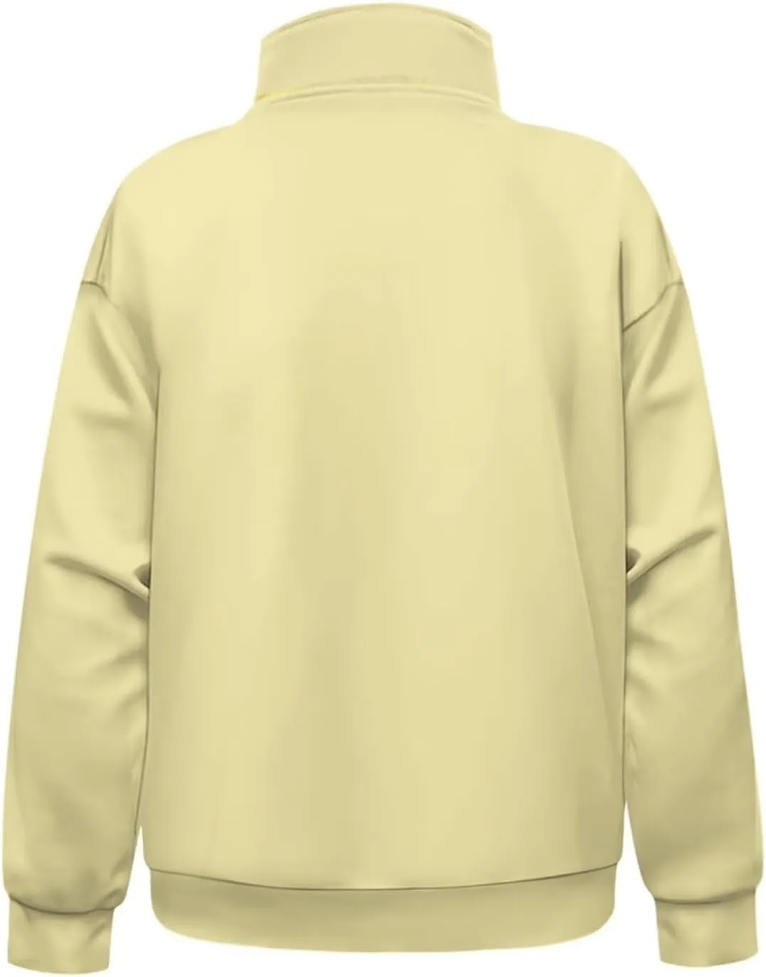DISNIMO Fall Outfits for Women 2024 Sweatshirts Half Zip Pullover Cropped Tops