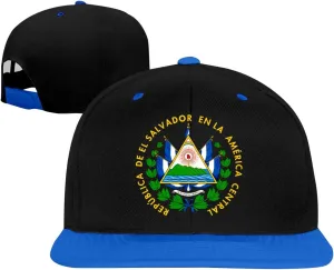 El Salvador Flag Trucker Hat Unisex Stylish Free Adjustment Vintage