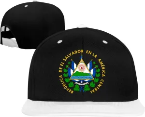 El Salvador Flag Trucker Hat Unisex Stylish Free Adjustment Vintage