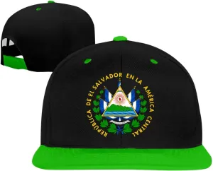 El Salvador Flag Trucker Hat Unisex Stylish Free Adjustment Vintage