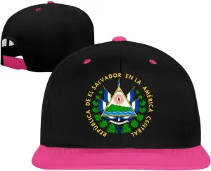 El Salvador Flag Trucker Hat Unisex Stylish Free Adjustment Vintage
