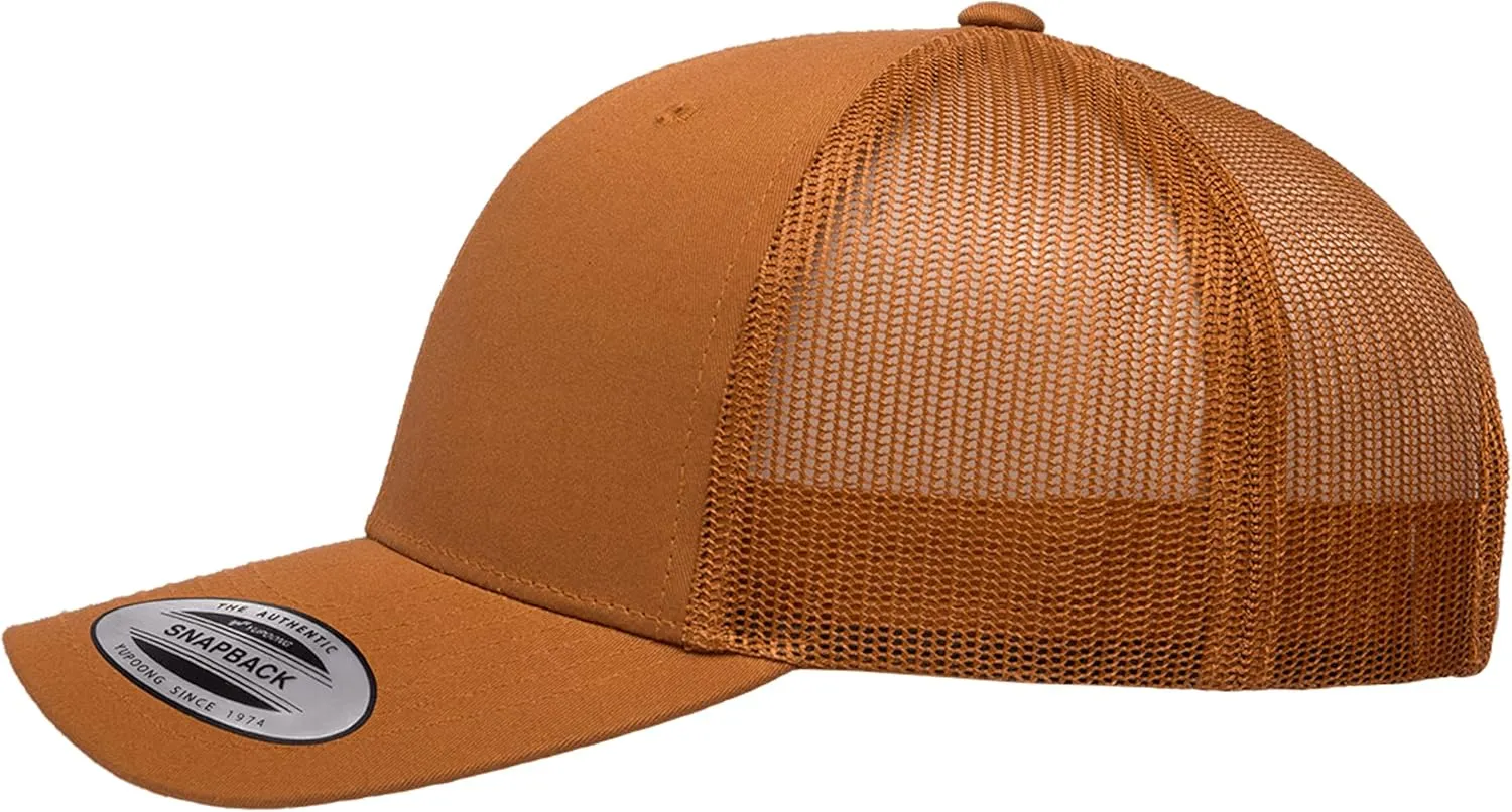 Embroidered Wolf Paw Trucker Snapback Cap Mesh Back Men and Women