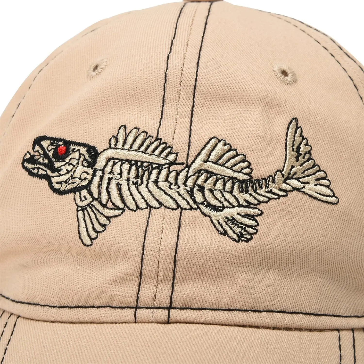 Fish Born Trucker Hats Outdoor Adjustable Fishing Dad Hats Perfect for Camping and Daily Use Street Hip Pop Baseball Golf Cap