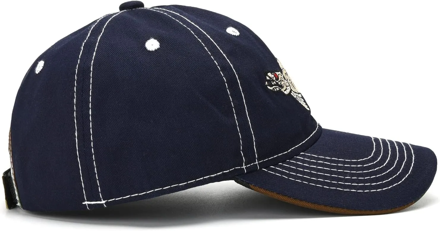 Fish Born Trucker Hats Outdoor Adjustable Fishing Dad Hats Perfect for Camping and Daily Use Street Hip Pop Baseball Golf Cap