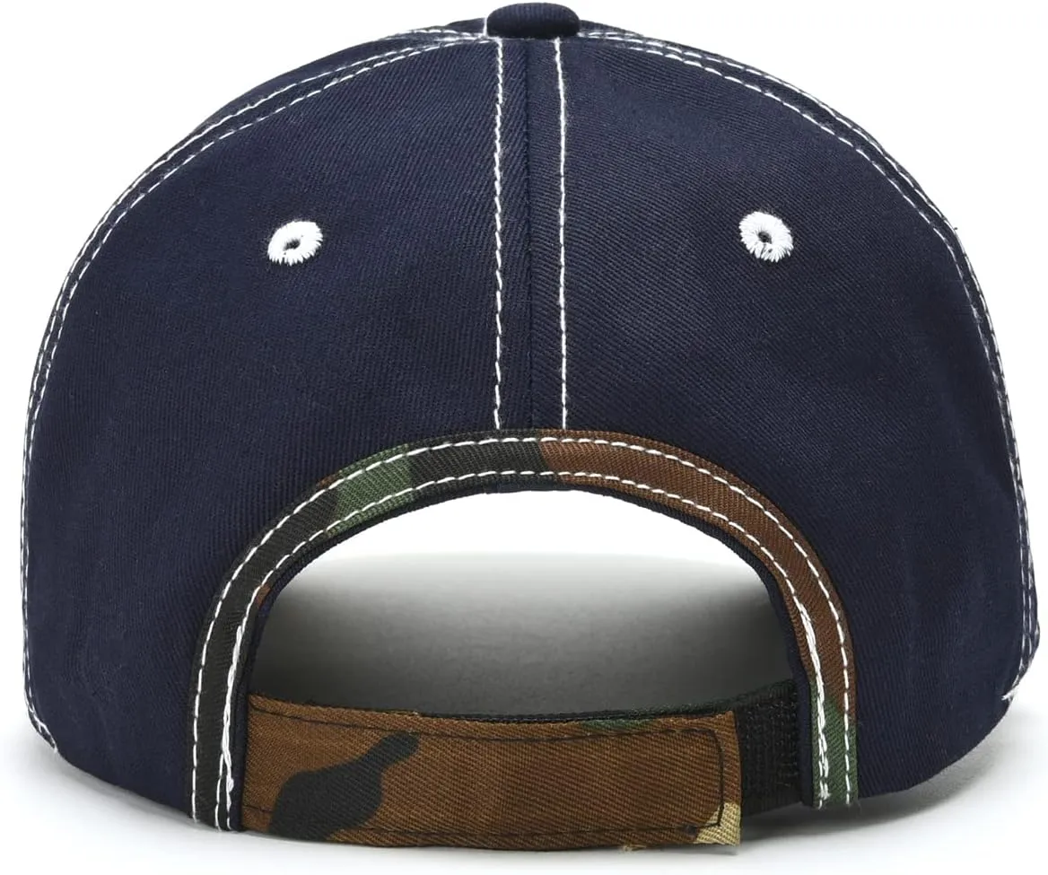 Fish Born Trucker Hats Outdoor Adjustable Fishing Dad Hats Perfect for Camping and Daily Use Street Hip Pop Baseball Golf Cap