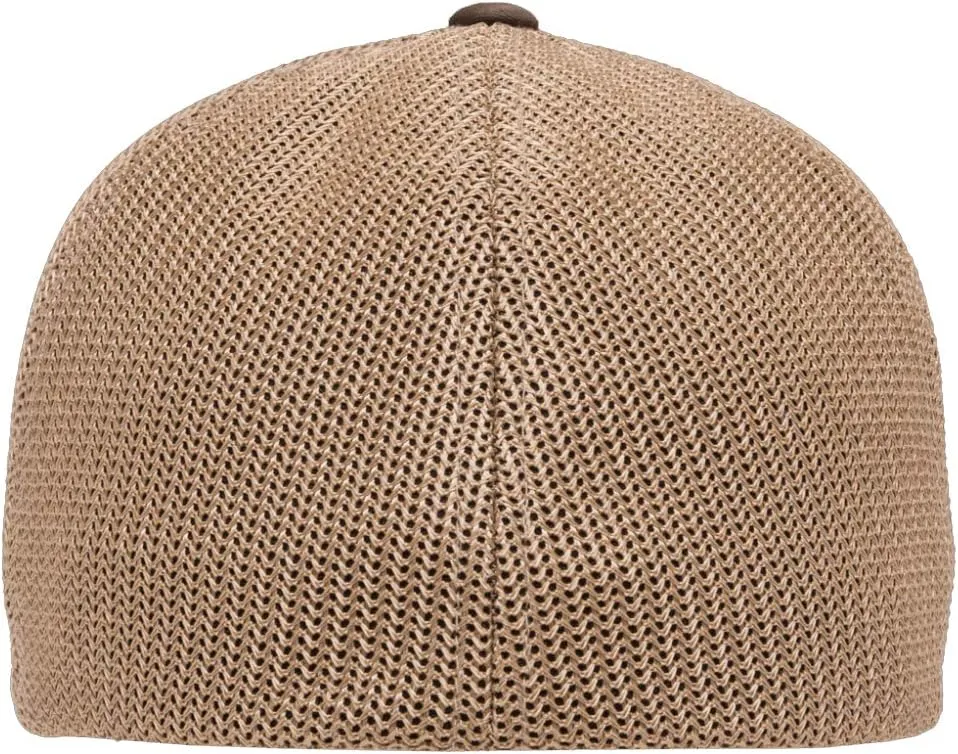 Ford Racing Logo Flexfit 6511 Trucker Mesh Fitted Cap