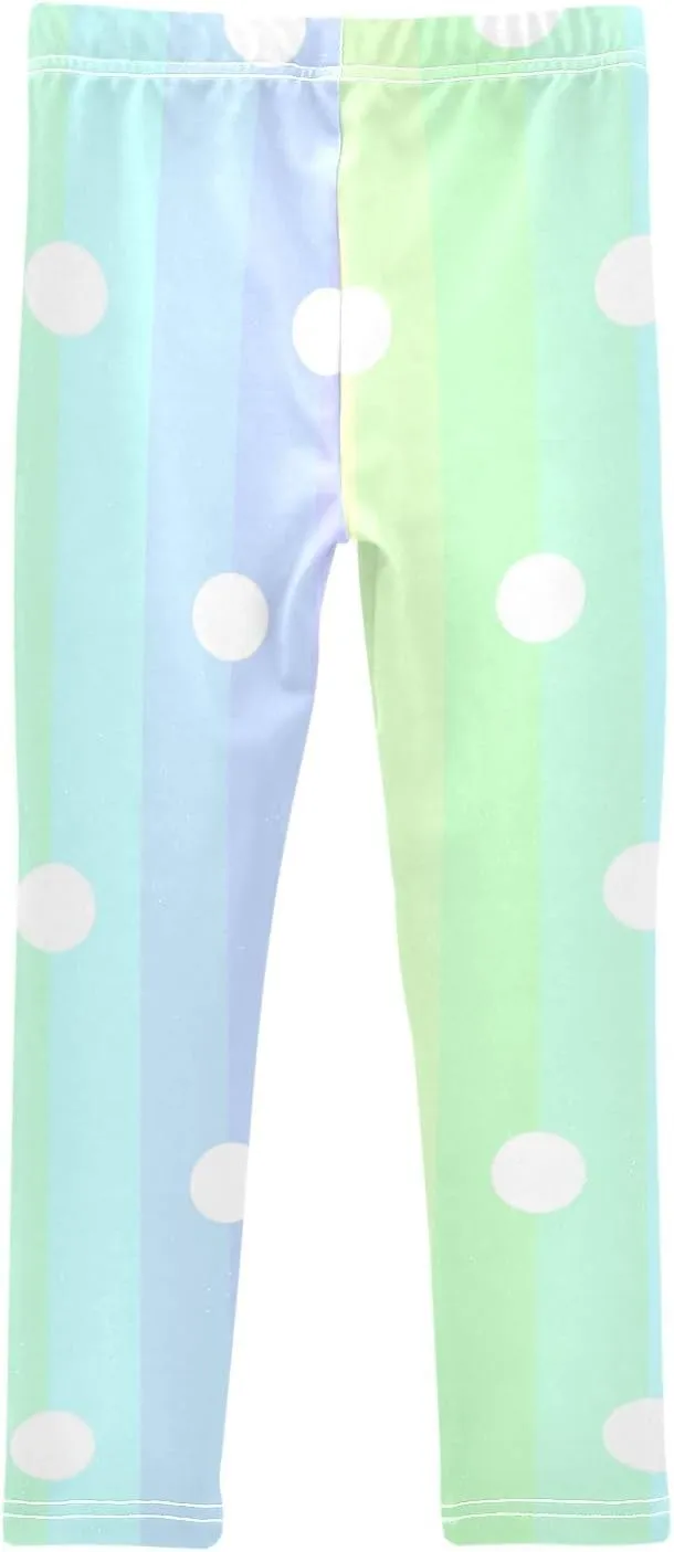 Girls Legging Kids Soft Stretchy Pants Full Length Girls Printed Leggings Yoga Pants