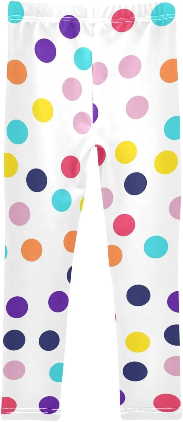 Girls Legging Kids Soft Stretchy Pants Full Length Girls Printed Leggings Yoga Pants