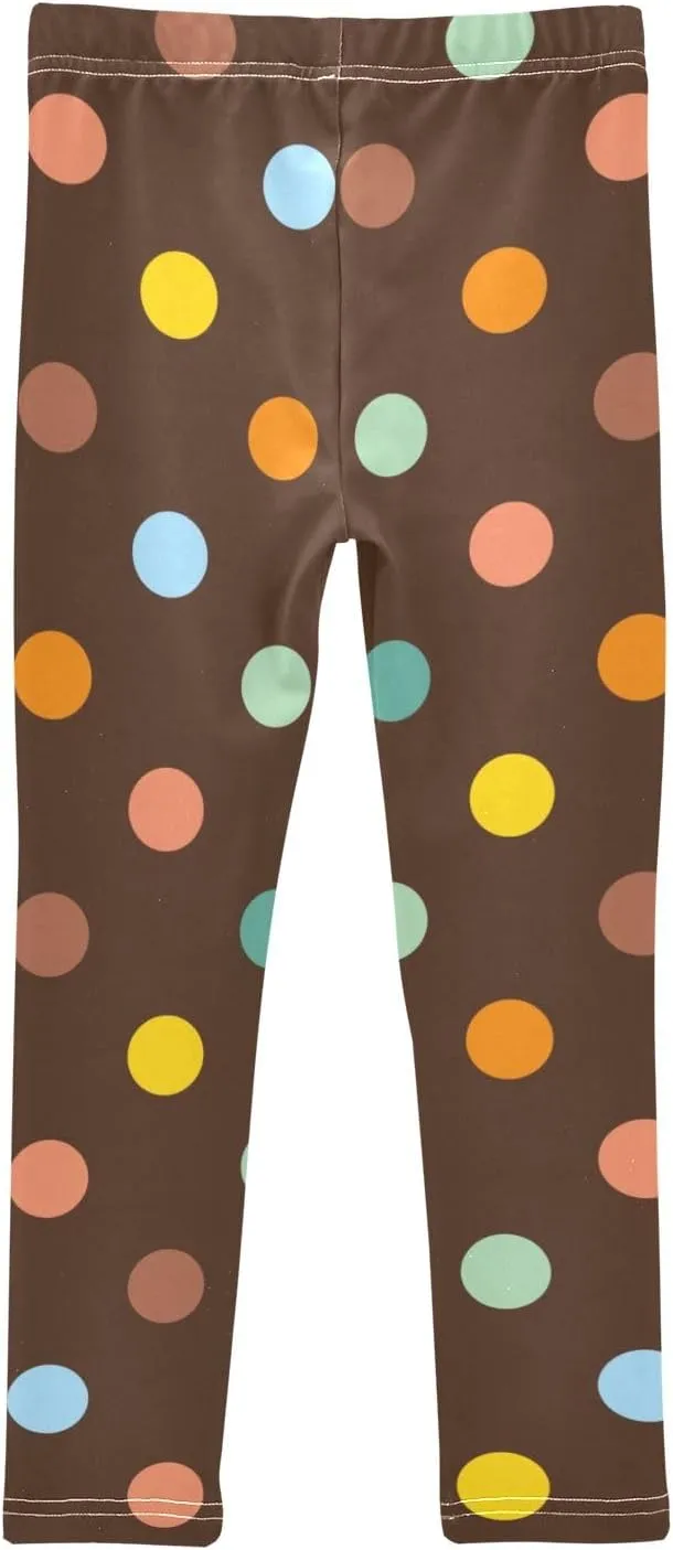 Girls Legging Kids Soft Stretchy Pants Full Length Girls Printed Leggings Yoga Pants
