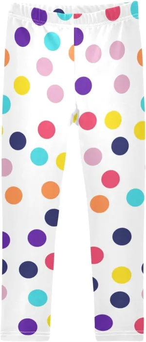Girls Legging Kids Soft Stretchy Pants Full Length Girls Printed Leggings Yoga Pants