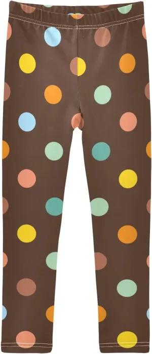 Girls Legging Kids Soft Stretchy Pants Full Length Girls Printed Leggings Yoga Pants