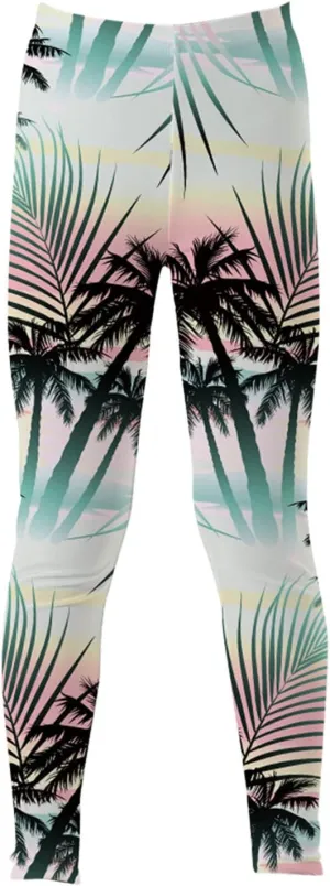 Girls' Printed Leggings Toddlers Active Stretch Leggings Little Kids Yoga Pants Fall Outfits for Toddler Girls