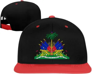 Haiti Flag Trucker Hat Mens and Womens Tough Lightweight Vintage