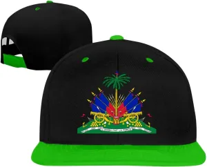 Haiti Flag Trucker Hat Mens and Womens Tough Lightweight Vintage