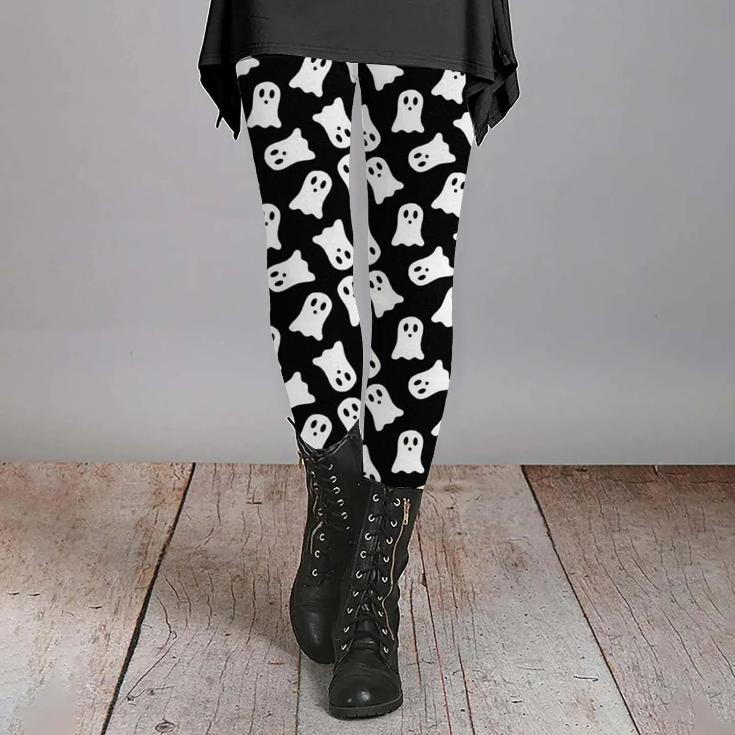 Halloween Leggings for Women Halloween Printed Leggings Workout Sport Trousers Pants Gym Athletic Running Yoga Pants