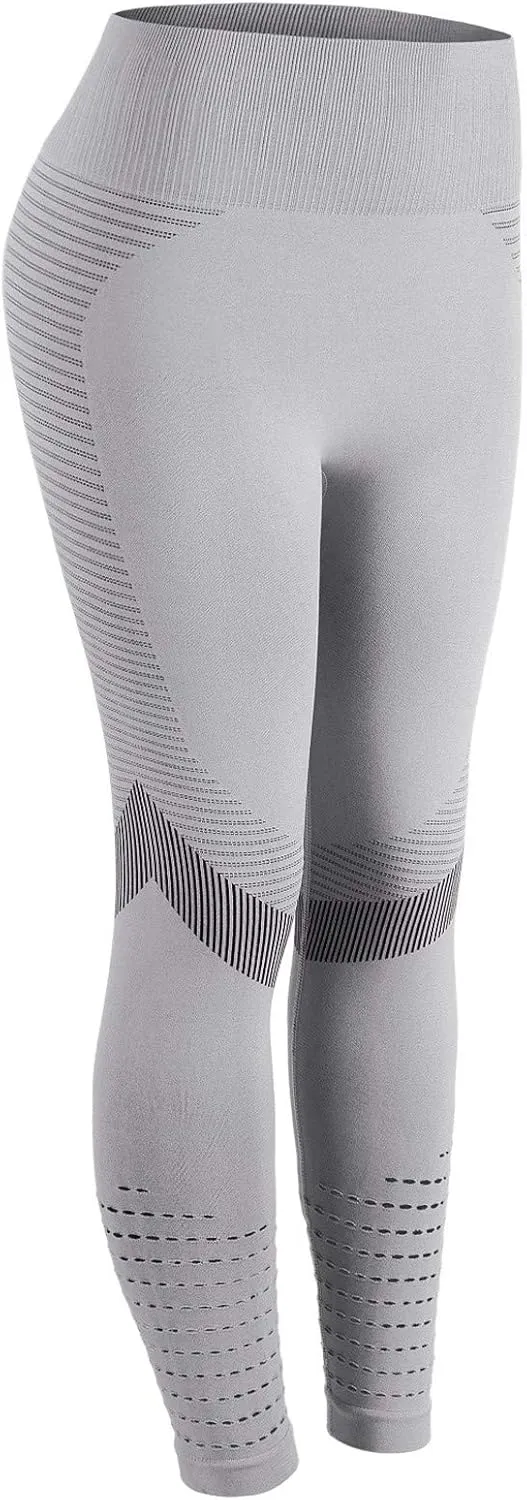 High Waisted Leggings Women's High Waist Workout Compression Seamless Fitness Yoga Leggings Tights Stretch Pants