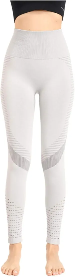 High Waisted Leggings Women's High Waist Workout Compression Seamless Fitness Yoga Leggings Tights Stretch Pants