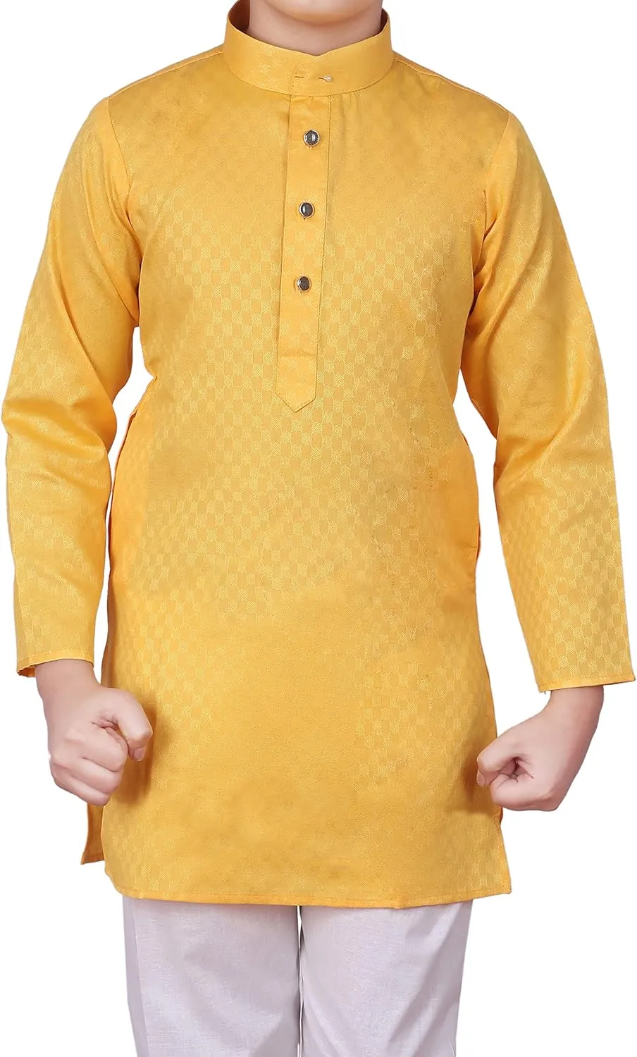 Indian Cotton Kurta Set For Boys | Traditional Kids Ethnic Wear | Pack of 1