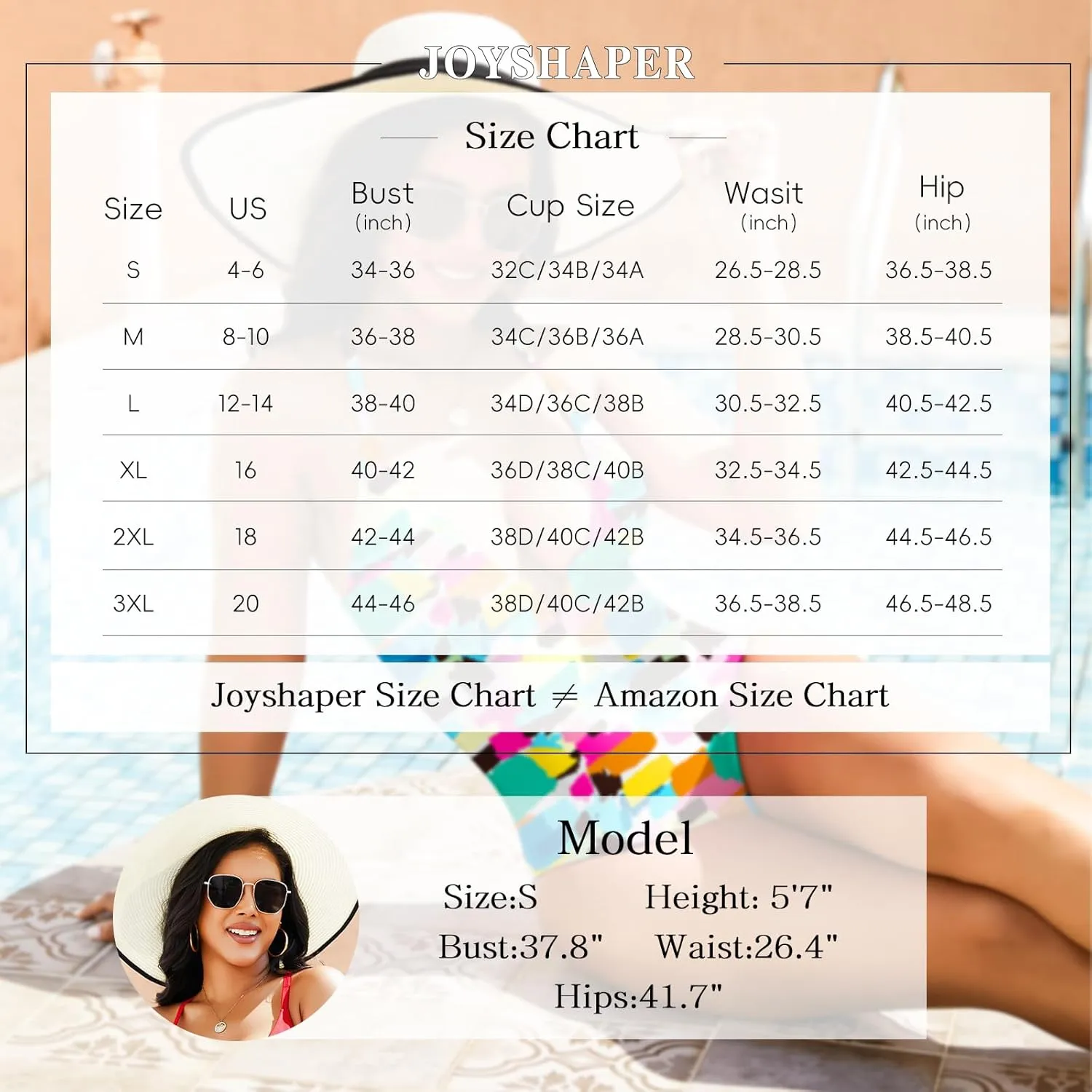 JOYSHAPER Women's One-Pieces Swimsuits for Tummy Control Bathing Suits Deep V Neck Swimsuits Cover-Ups Bodysuits