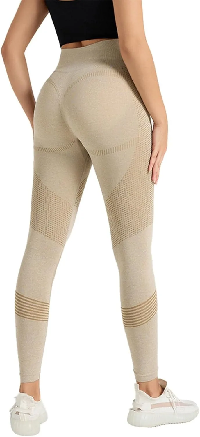 Leggings for Women Tummy Control High Waist Sexy Pants Lightweight Comfy Full Breathable Yoga Trousers 2025 Trendy