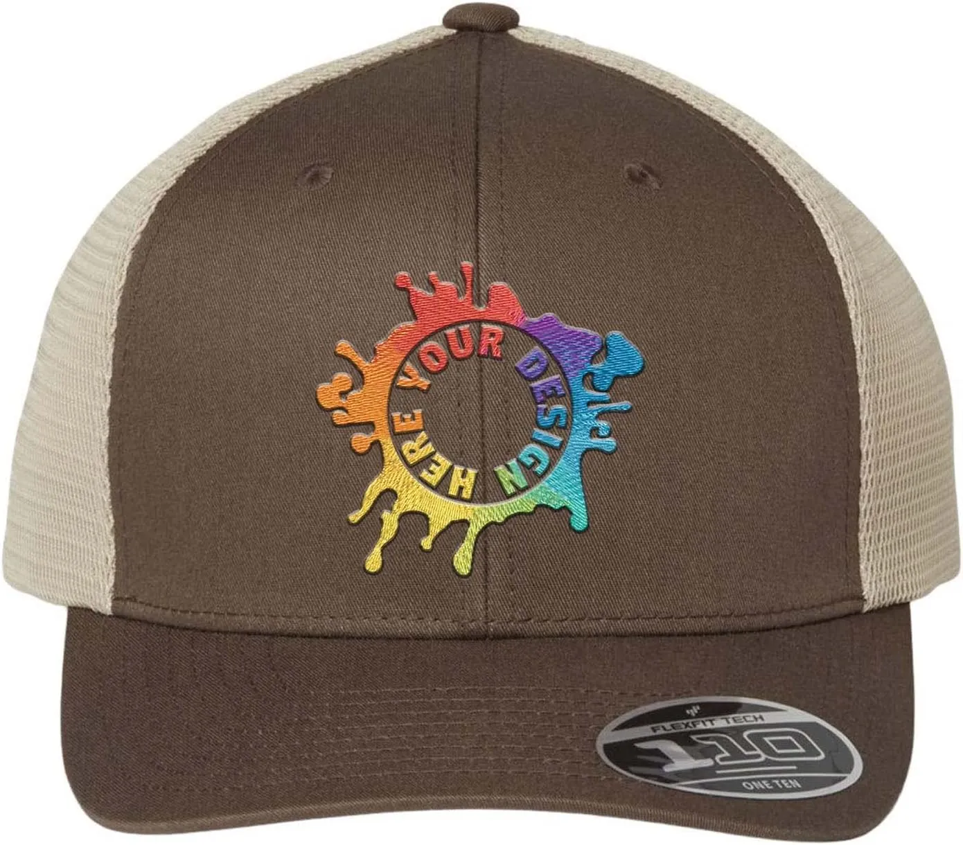 Mato & Hash Custom Hats with My Logo | Embroidered Hat for Business | Trucker Flexfit 110M
