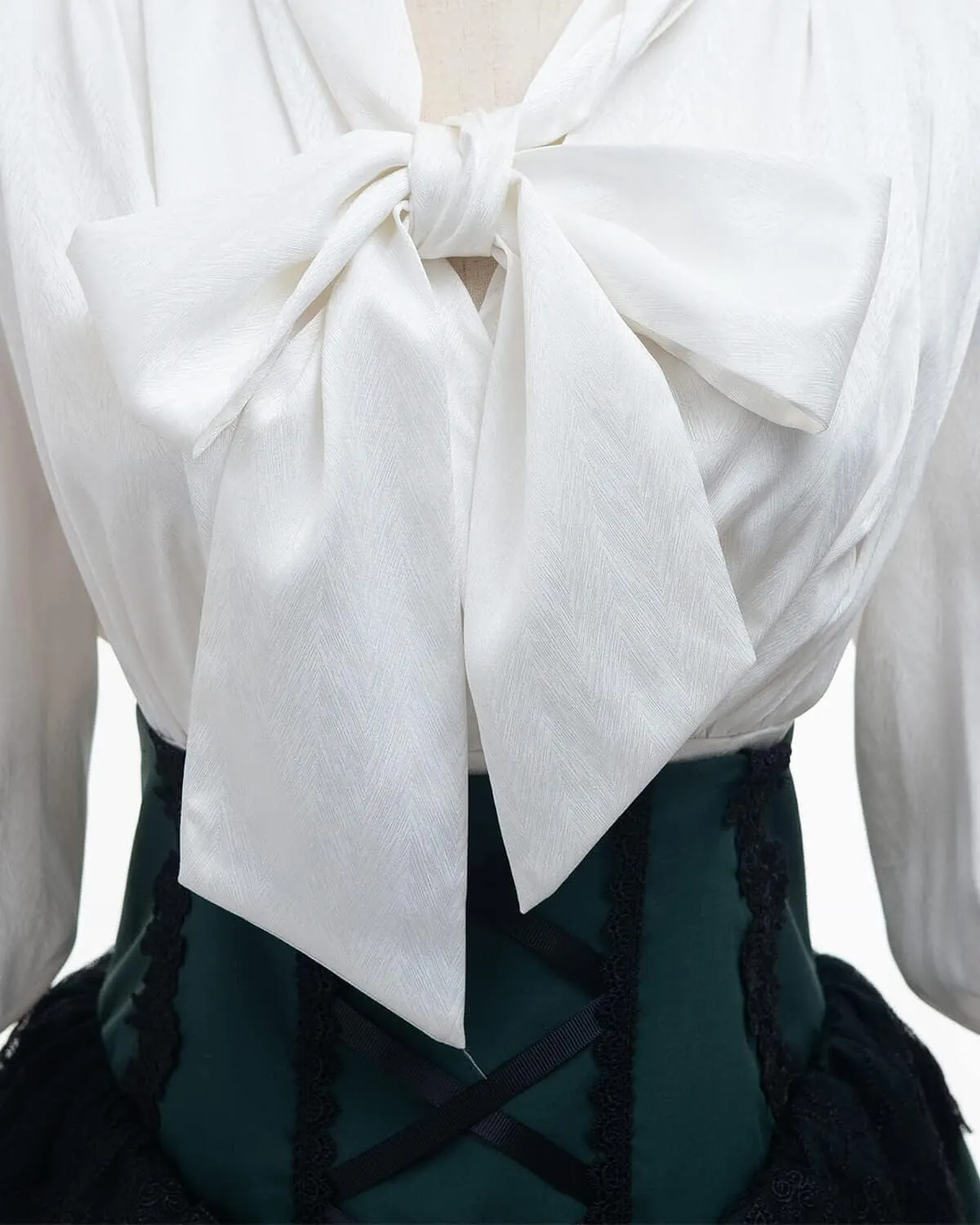 Nuoqi Victorian Blouse Womens Gothic Shirt Vintage Long Sleeve Lotus Ruffle Tops