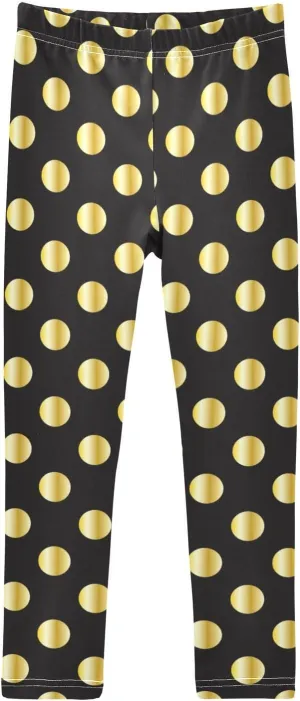 ODAWA Fresh Watercolor Fruit Girls Legging Soft Full Length Stretch Pants Girls Printed Leggings Yoga Pants, (4-10 Years)