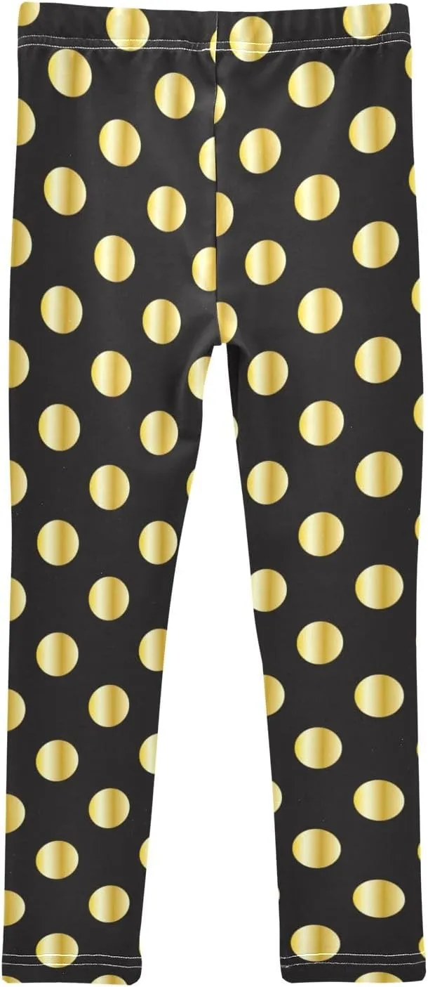 ODAWA Fresh Watercolor Fruit Girls Legging Soft Full Length Stretch Pants Girls Printed Leggings Yoga Pants, (4-10 Years)
