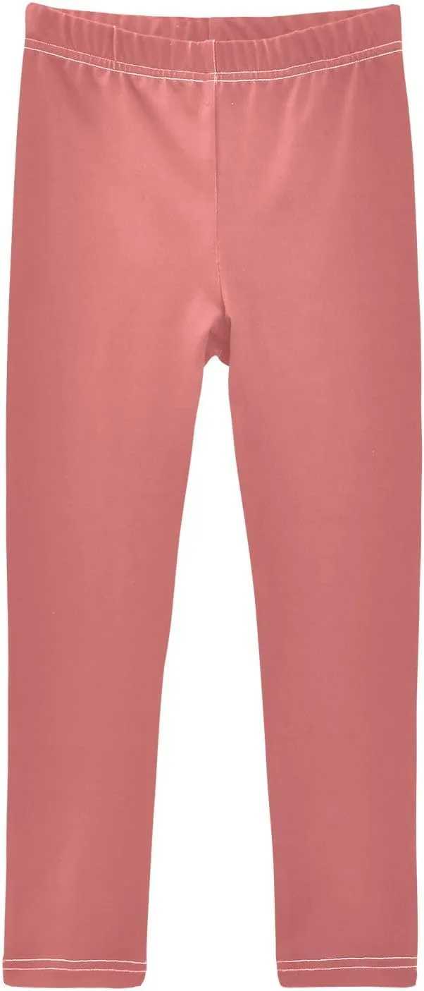 ODAWA Teal Green Girls Leggings Ankle Length Girls Printed Leggings Girls and Toddlers' Leggings, (4-10 Years)