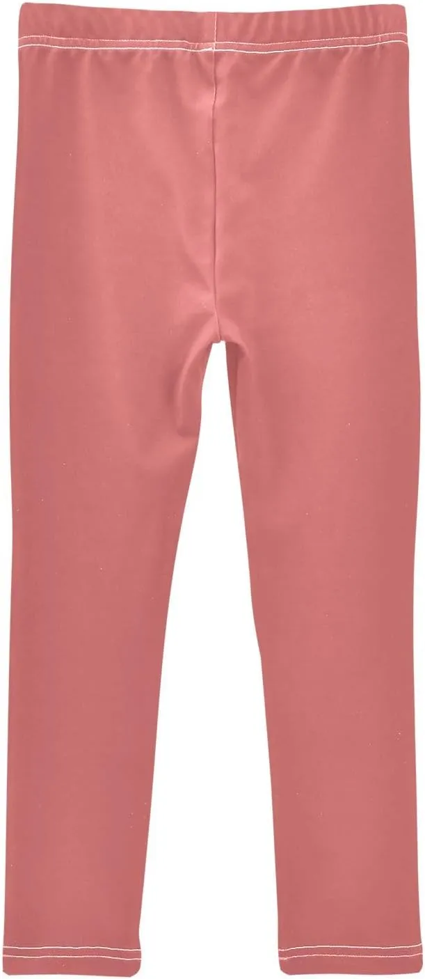 ODAWA Teal Green Girls Leggings Ankle Length Girls Printed Leggings Girls and Toddlers' Leggings, (4-10 Years)